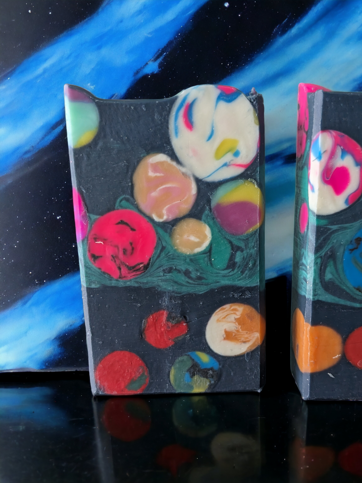Intergalactic Lather - Fun Space Soap bar - Outerspace Bar Soap - Decorative Soap