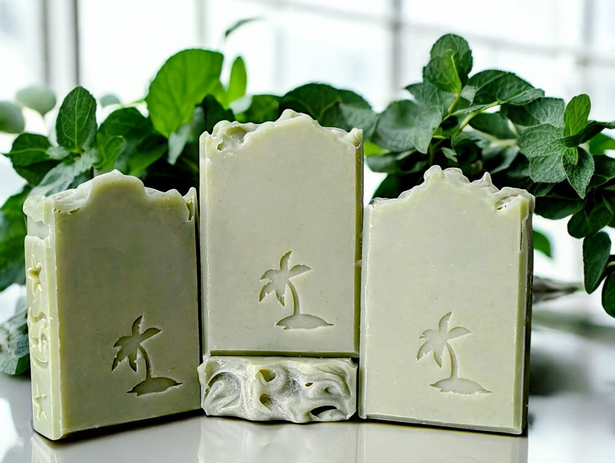Mint + Ecualyptus - Tallow and Goat Milk Soap