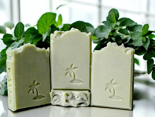 Mint + Ecualyptus - Tallow and Goat Milk Soap