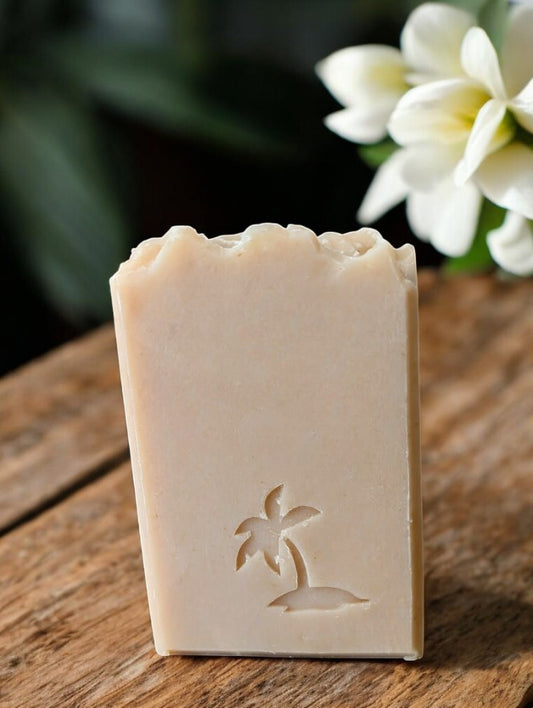 Hawaiian Aloha II - Goat Milk and Tallow Soap - Gardenia