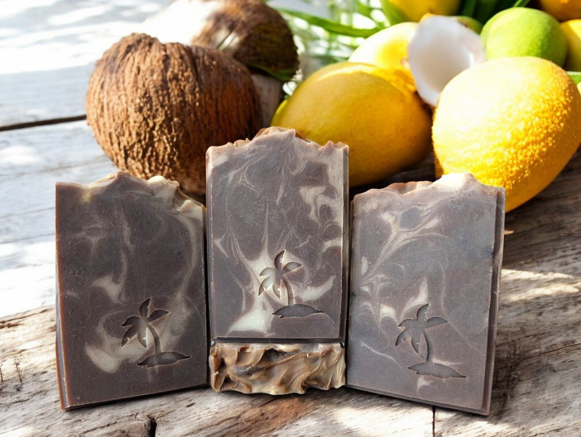 Coconut Mango - Coconut Milk and Kaolin Clay Bar Soap